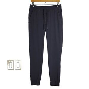 Tentree Microfiber Pull On Jogger Pant Womens‎ S Dusty Plum Gray Comfort Stretch